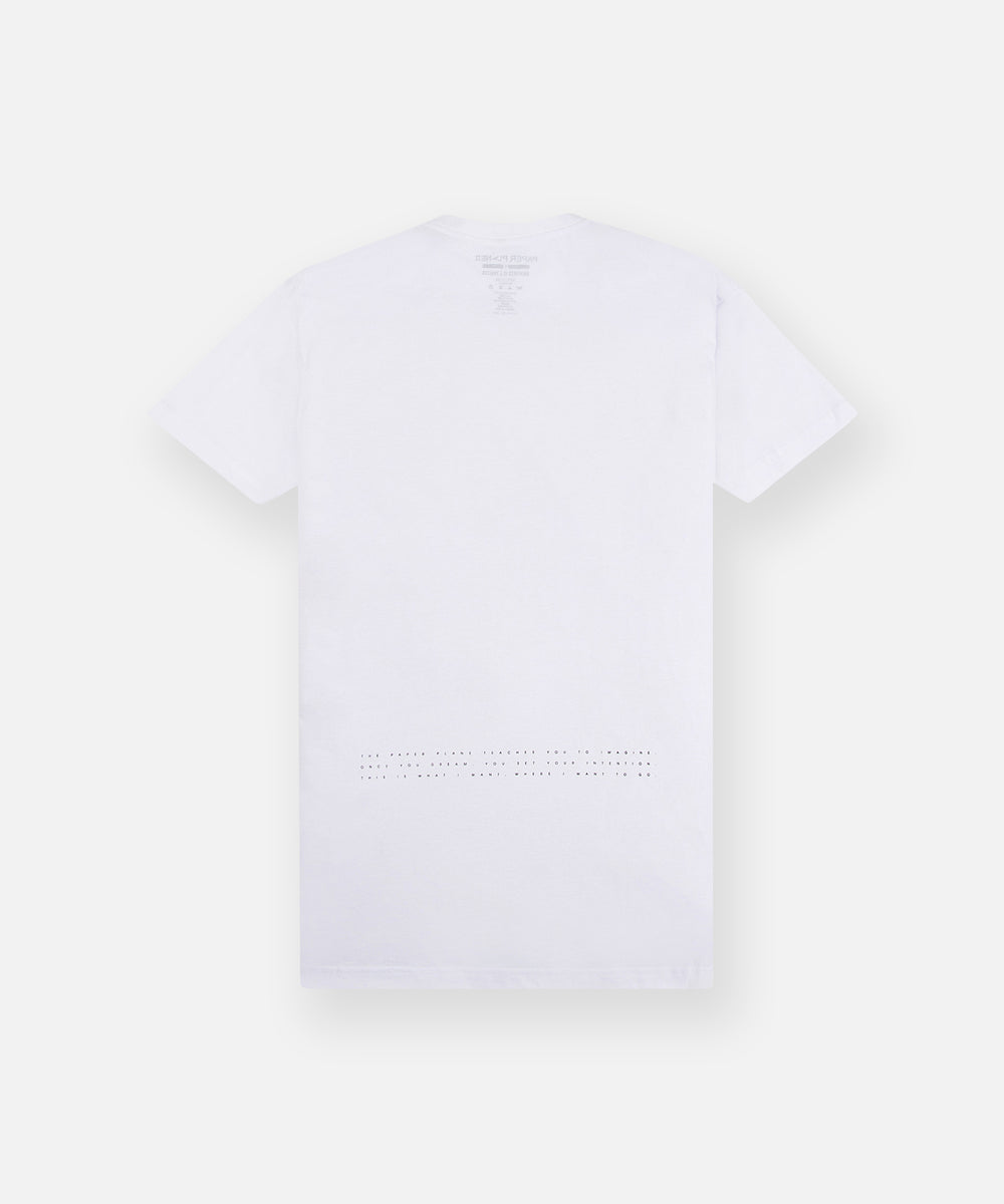 Paper Planes - THE PAINT TEE - White