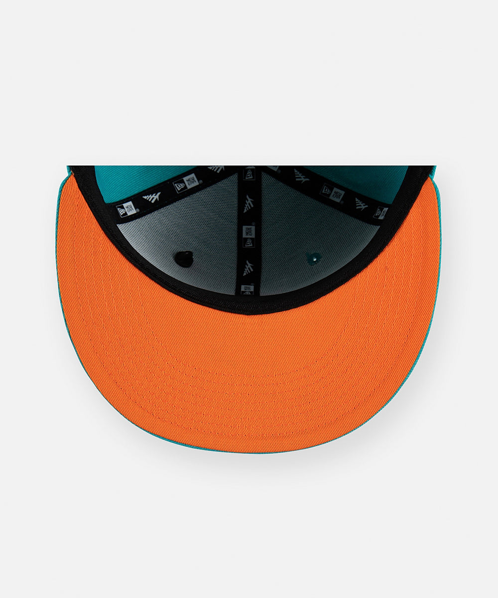 Miami Dolphins NFL 9FIFTY New Era Teal & Orange Snapback Hat – USA CAP KING