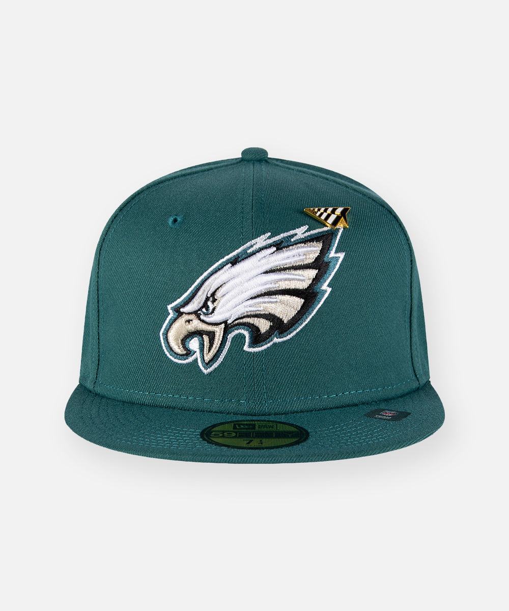 New Era Philadelphia Eagles on Field 59FIFTY Cap - Green/Black 7 1/8