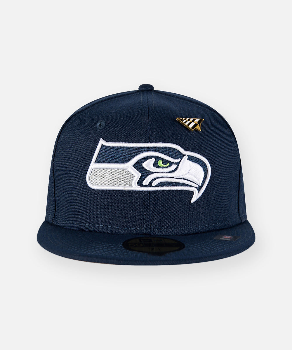 New Era NFL Seattle Seahawks Essential A Frame Trucker Cap - NFL