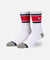 Embroidery Logo Patch Stripe Socks