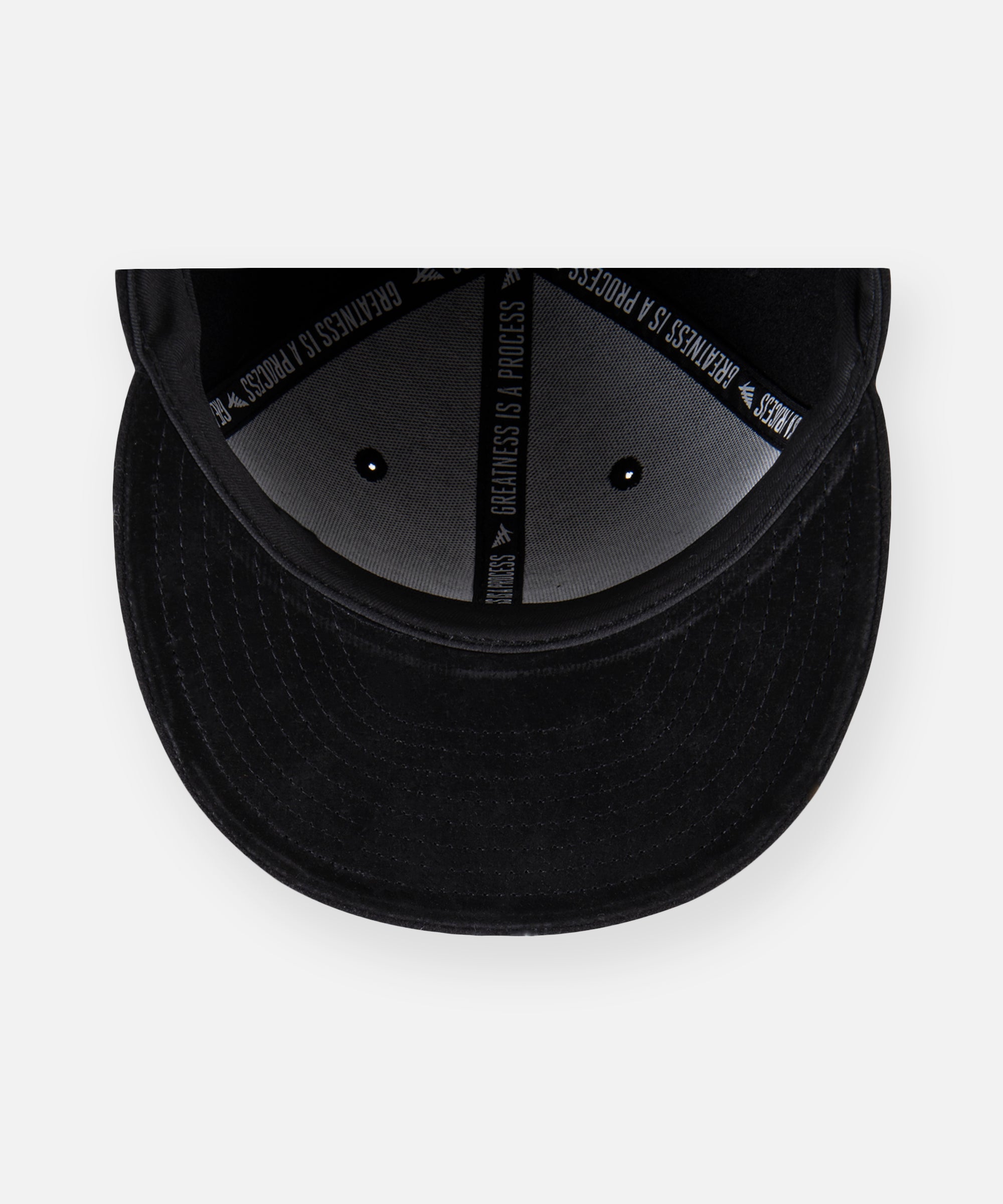 Wool Melton Crown 9Fifty Leather Strapback Hat