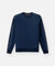 CUSTOM_ALT_TEXT: Paper Planes Chromatic Crewneck Sweatshirt color Naval Academy.