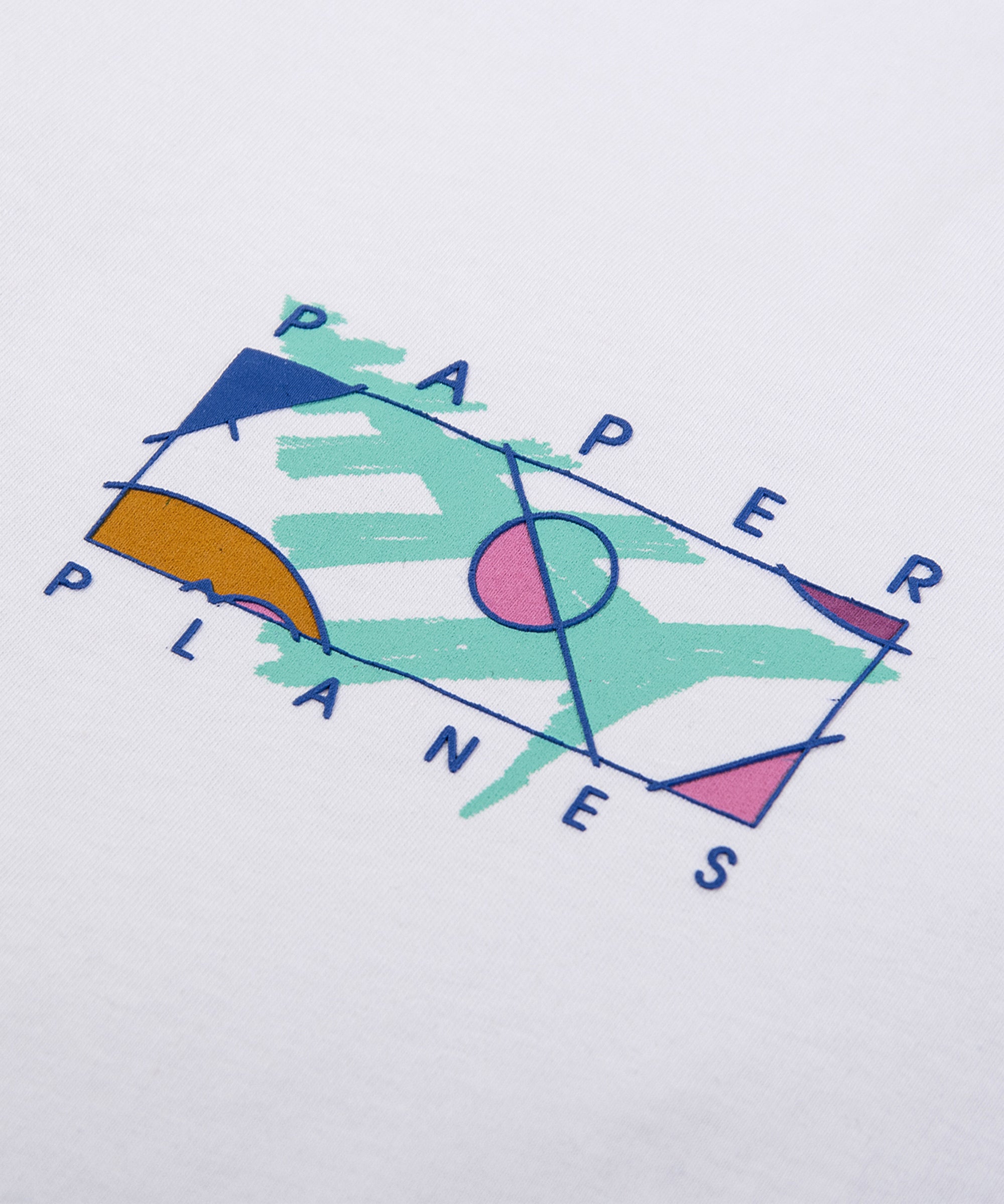 Paper Planes - THE PAINT TEE - White