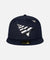 Navy Boy Crown Fitted Hat