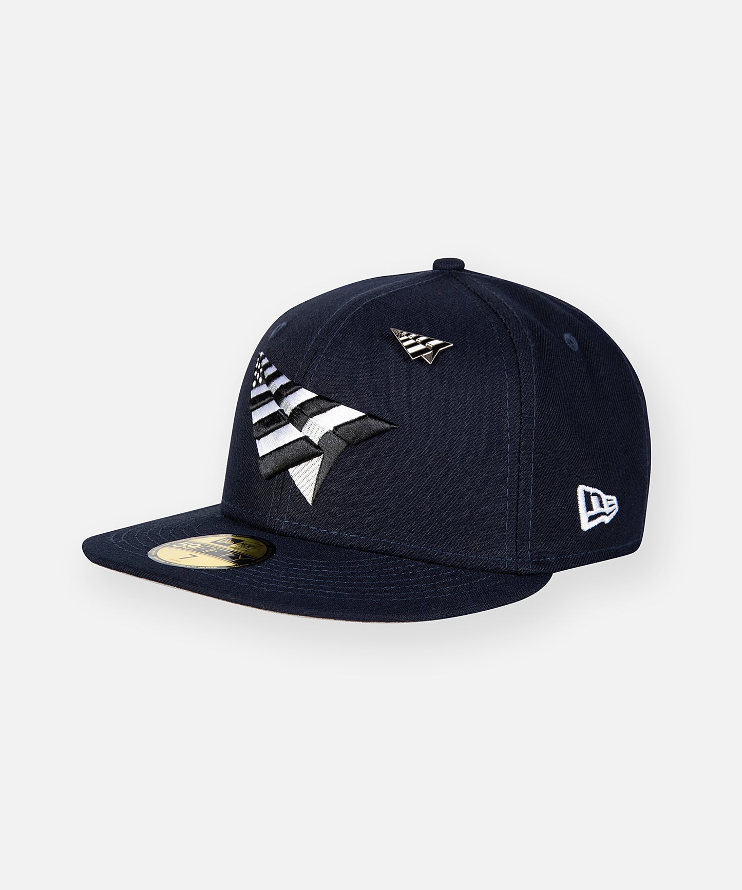 Navy Boy Crown Fitted Hat