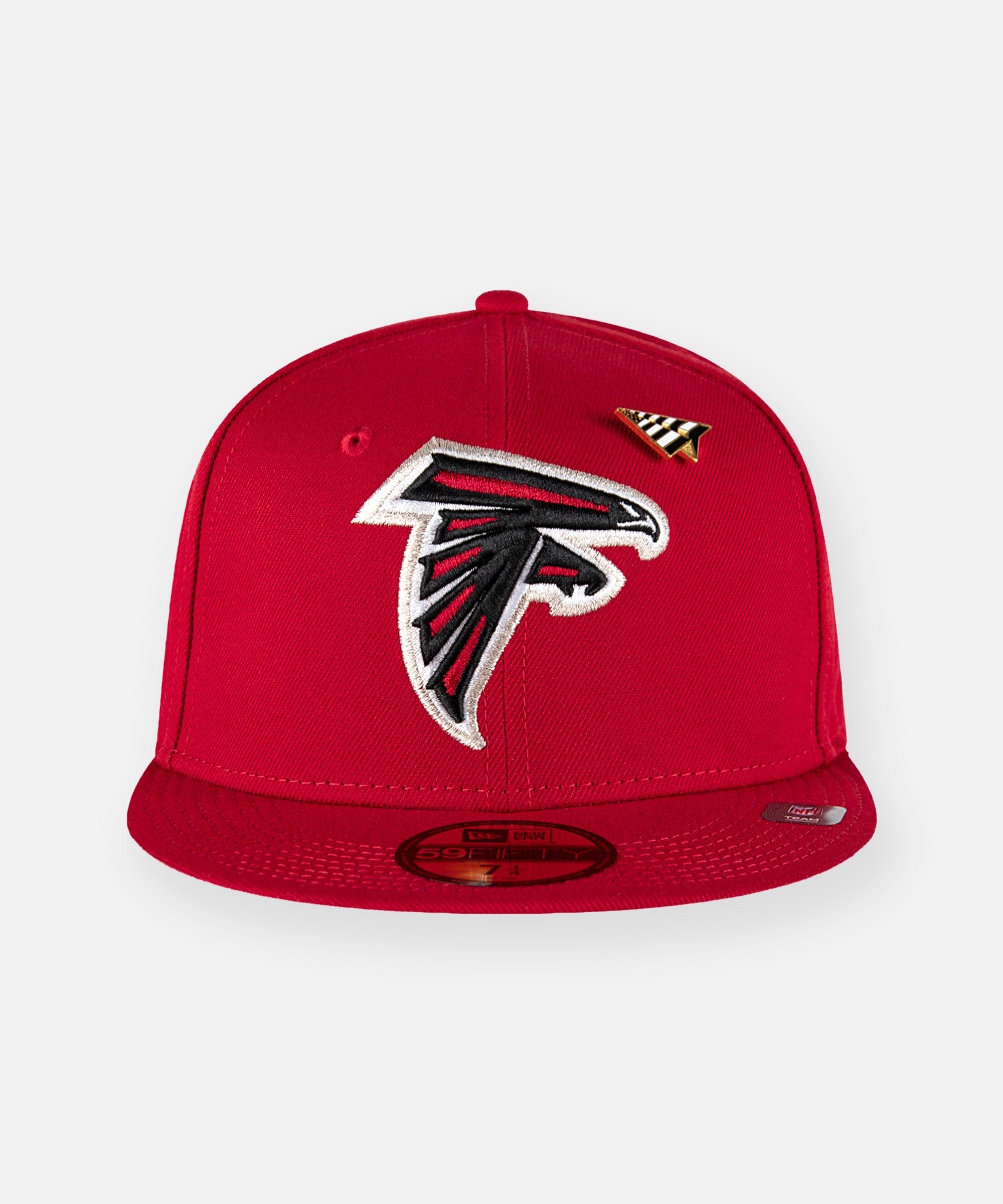 Atlanta Falcons NFL Mitchell & Ness Red and Black Wool Snapback Hat |