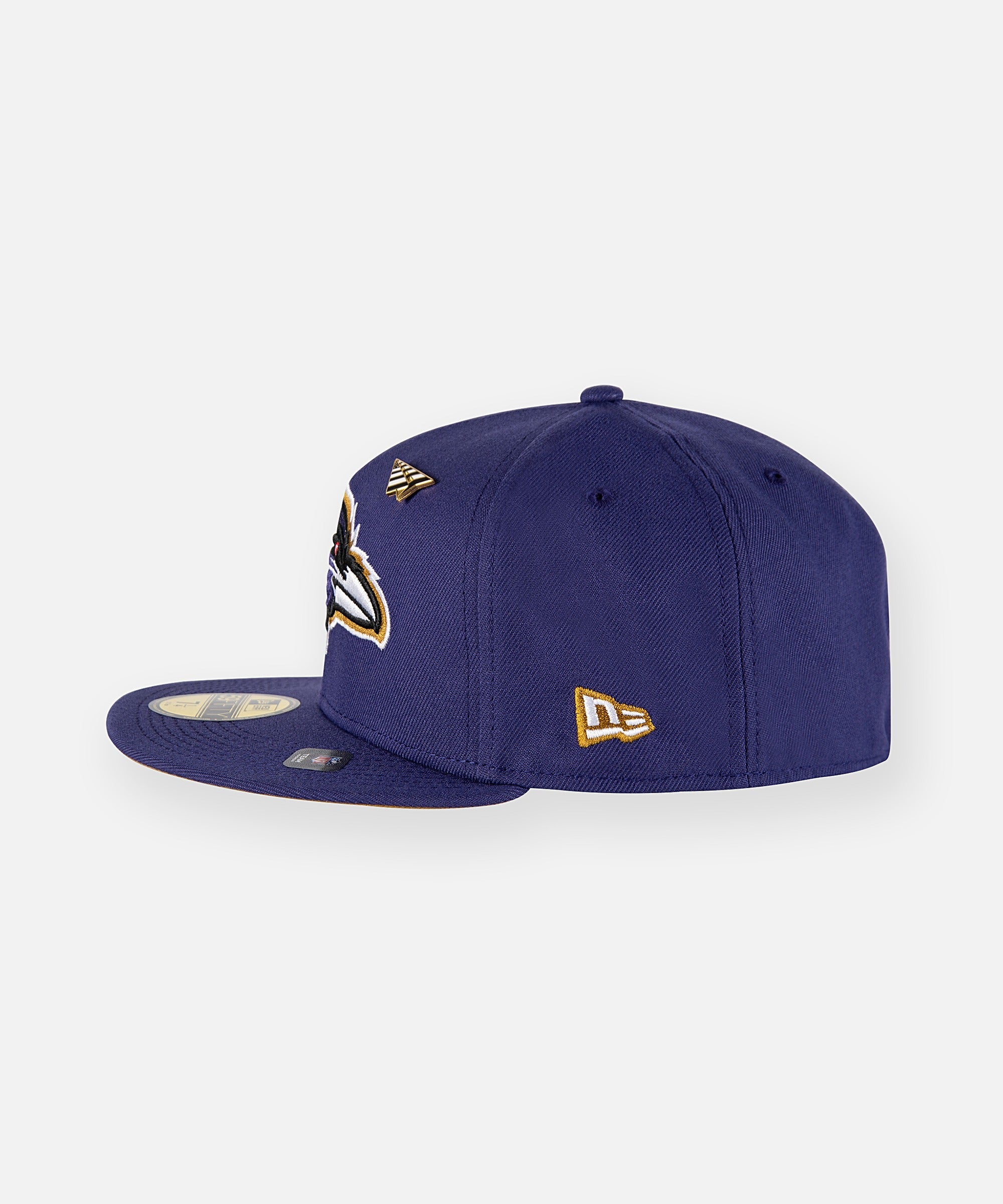 Paper Planes x Baltimore Ravens Team Color 59Fifty Fitted Hat