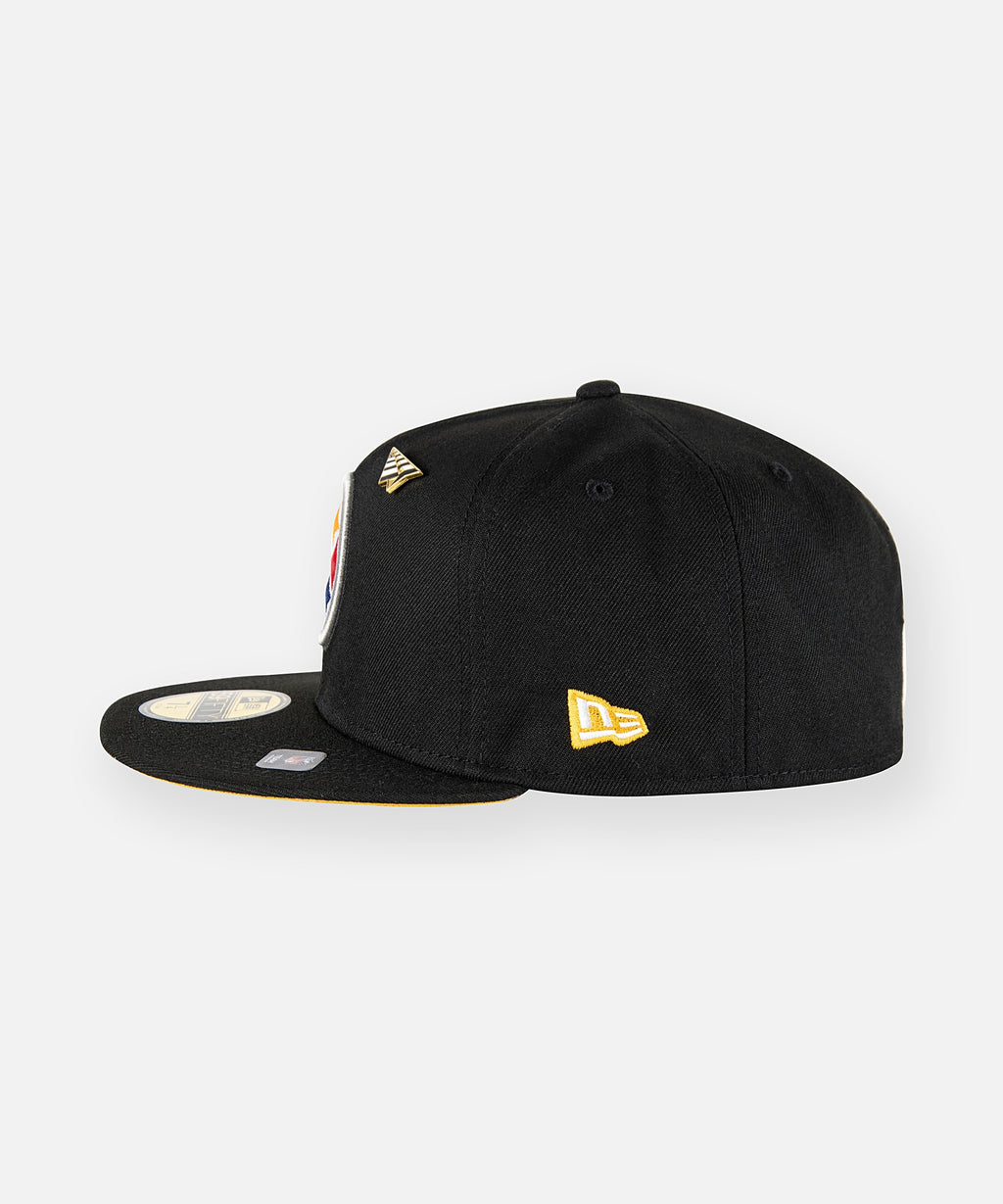 Paper Planes x Pittsburgh Steelers Team Color 59Fifty Fitted Hat