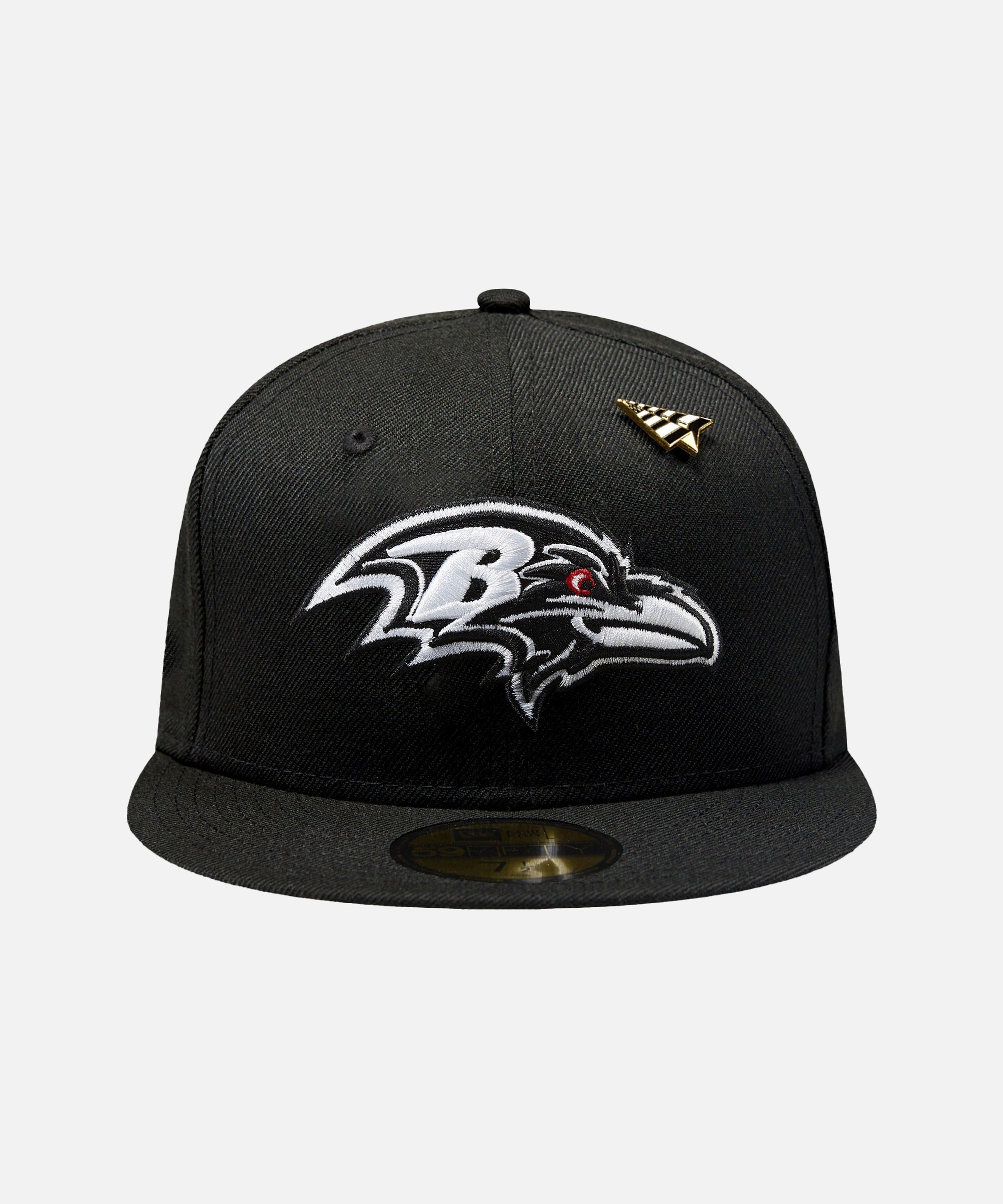 Baltimore Ravens New Era Color Pack II 59FIFTY Fitted Hat - Gray