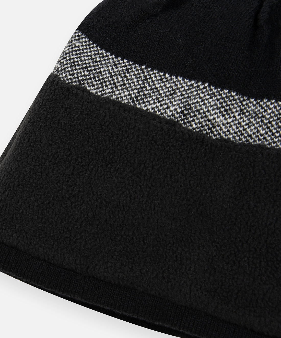 CUSTOM_ALT_TEXT: Microfleece interior sweatband on Paper Planes Embrace the Process Beanie.