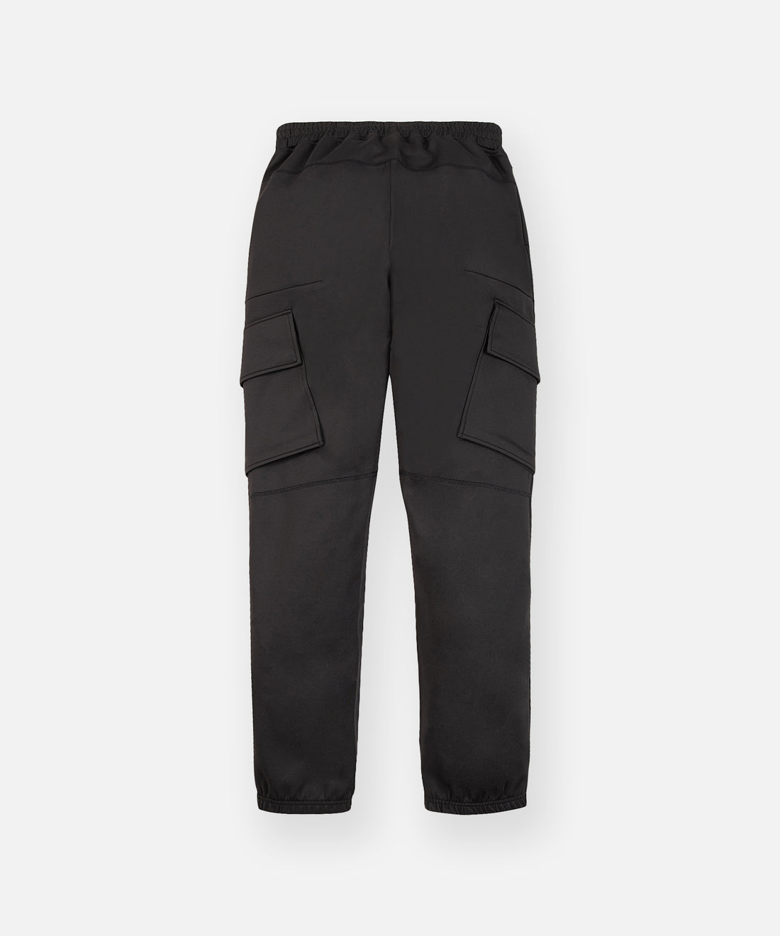 CUSTOM_ALT_TEXT: Back of Paper Planes Utility Pocket Pant, color Black.