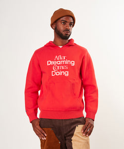 CUSTOM_ALT_TEXT: Male model wearing Paper Planes Birdseye Hoodie.