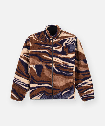 Marble Fleece Reversible Jacket