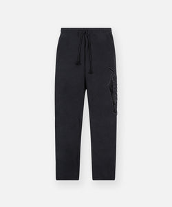 Planes Script Fur Relaxed Sweatpant