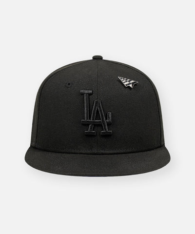 Los Angeles Dodgers x Paper Planes Blackout 59FIFTY Fitted Hat