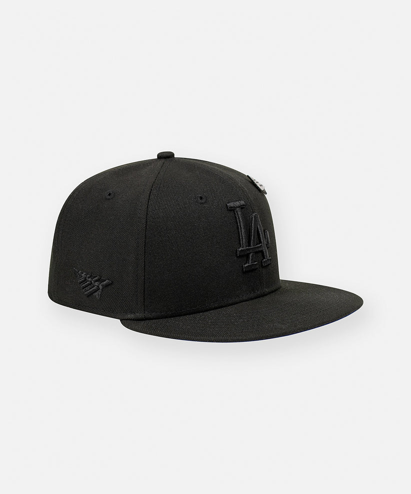 Los Angeles Dodgers x Paper Planes Blackout 59FIFTY Fitted Hat