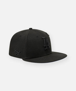 Los Angeles Dodgers x Paper Planes Blackout 9FIFTY Snapback Hat