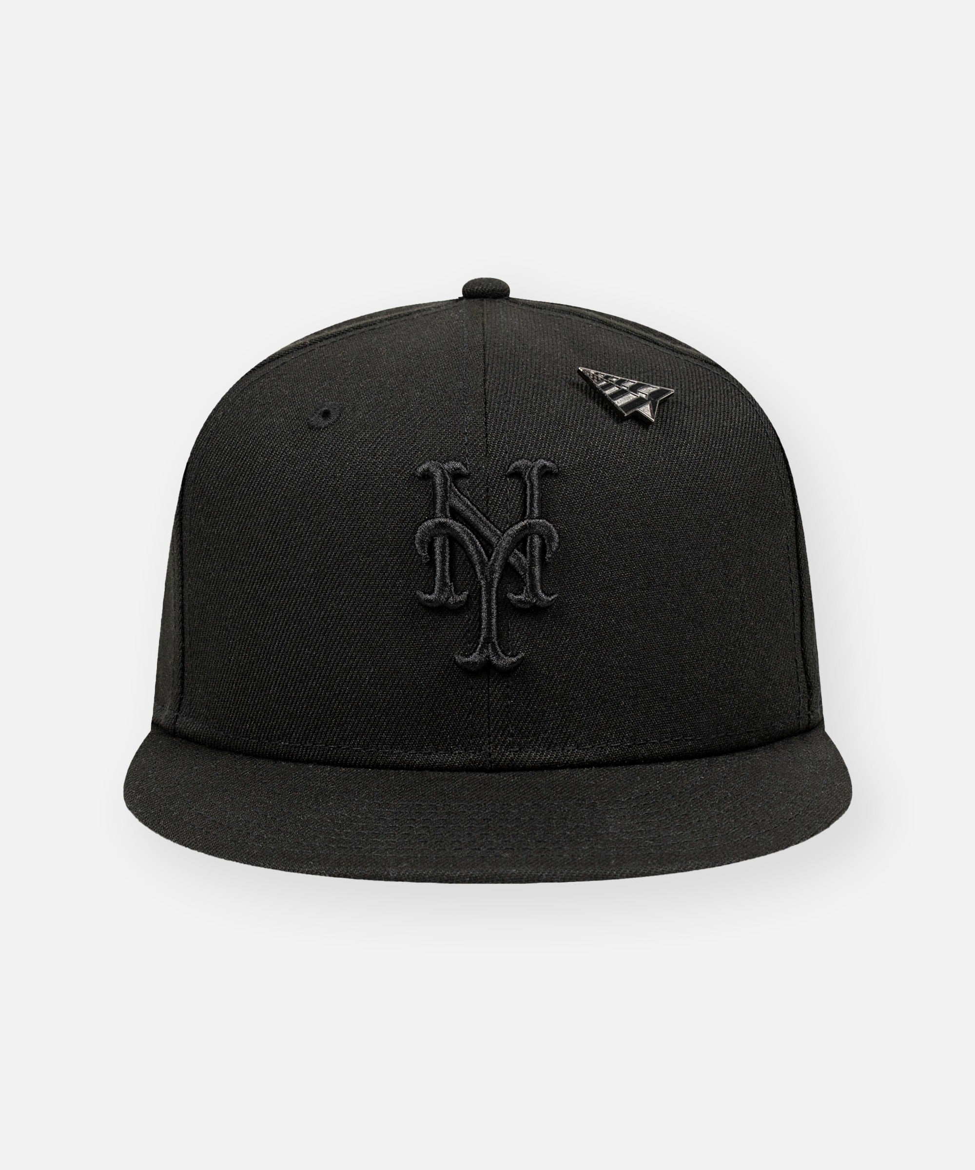 Black paper plane hat on sale