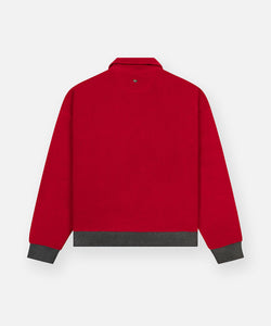 Reverse Fleece Half Zip Pullover