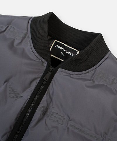 Embossed Puffer Jacket