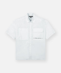 Boxy Button Down Woven Shirt