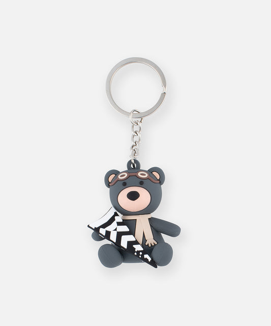 Aviator Bear Keychain