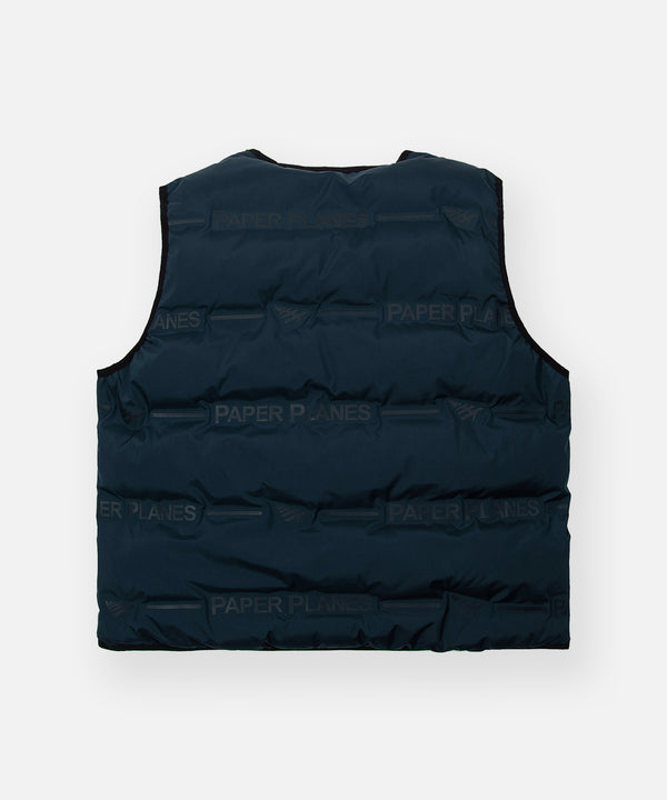 Embossed Puffer Vest