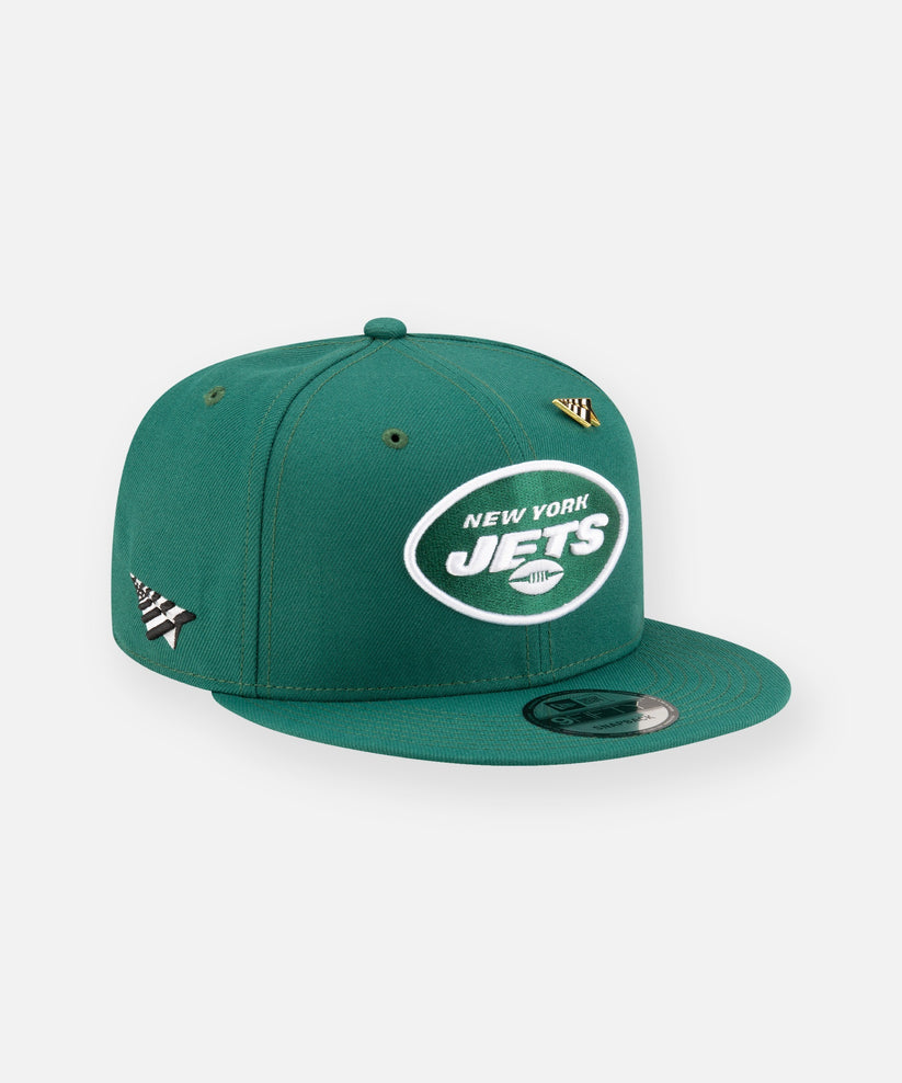 Paper Planes x New York Jets Team Color 9FIFTY Snapback Hat