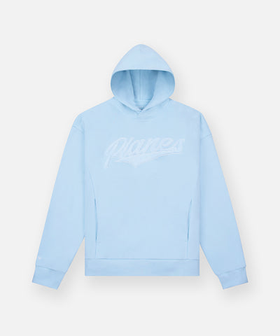 Planes Script Fur Oversized Hoodie