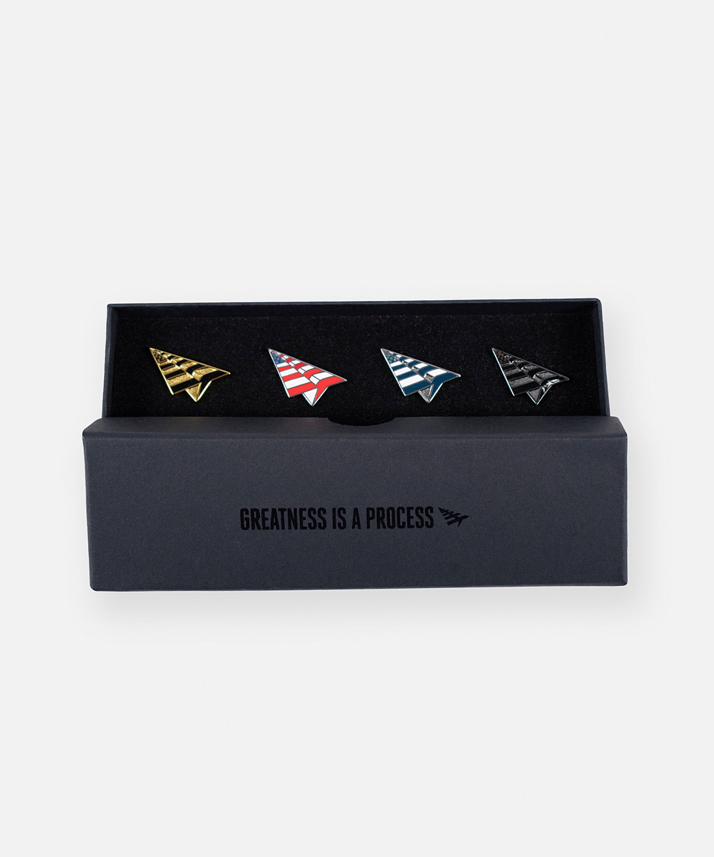 Metallic Planes Pin Set