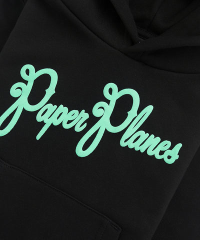 Toddler Script Logo Puff Print Hoodie