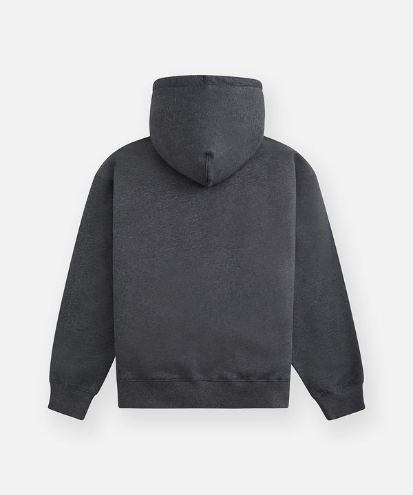 Relaxed Fit 3D Zip Hoodie