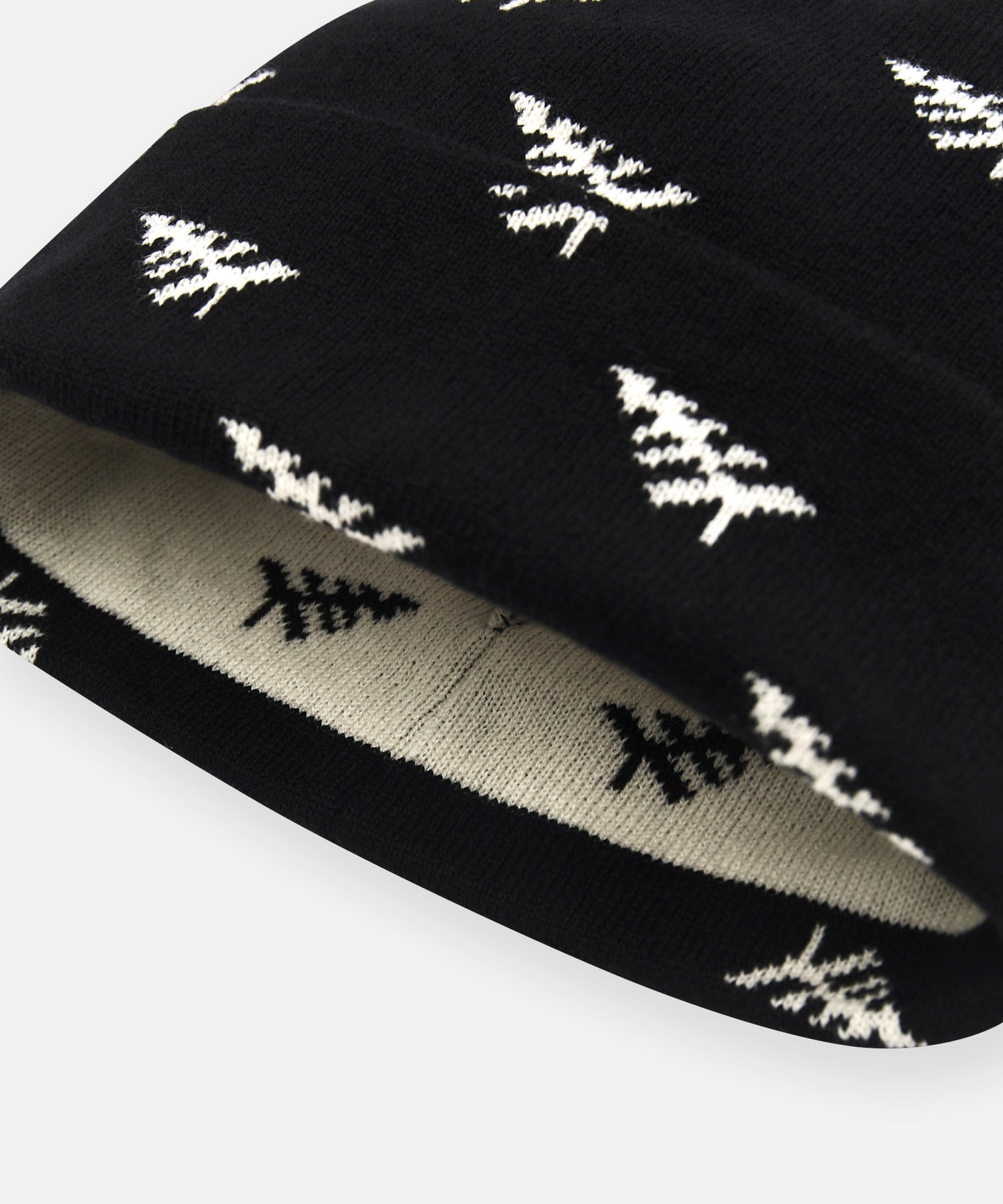 ARMADA LUXE CASHMERE LOGO BEANIE