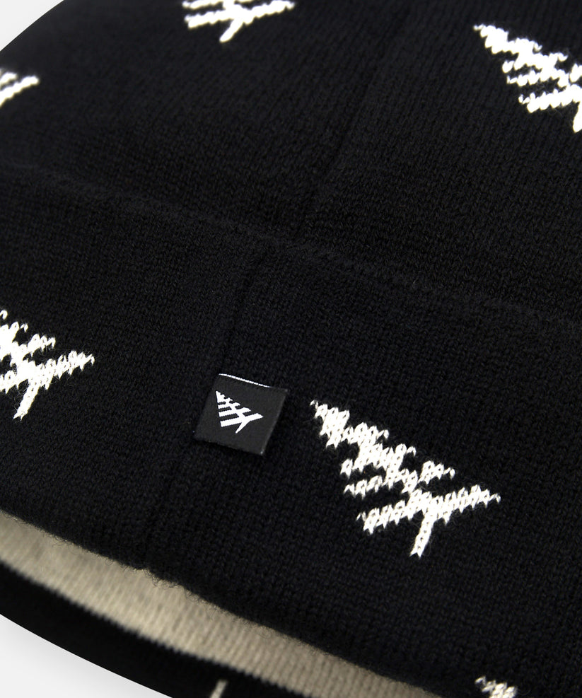 ARMADA LUXE CASHMERE LOGO BEANIE