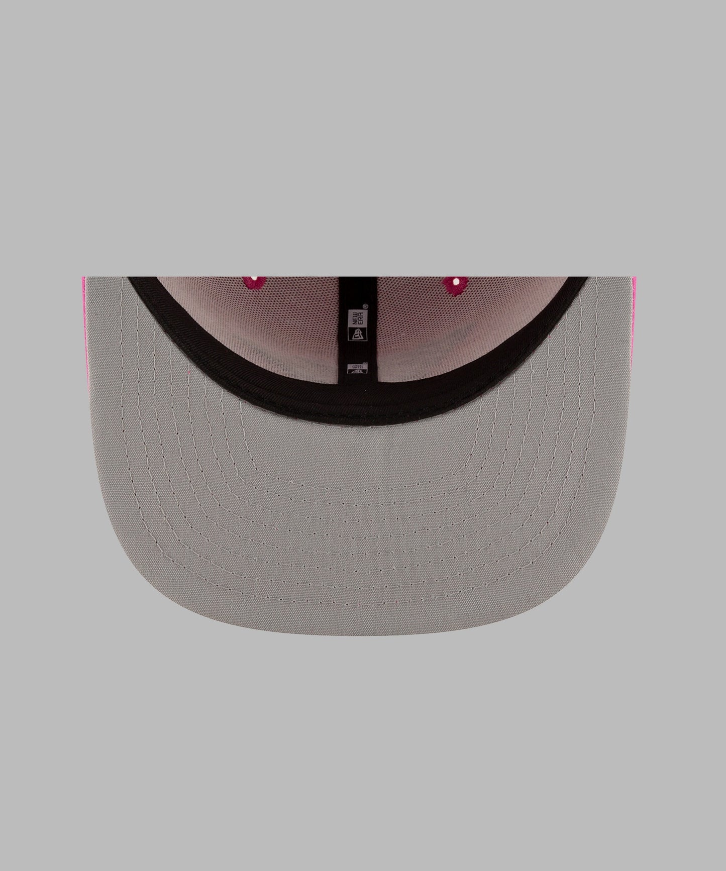 Pink Perforated "On The Run II" High Crown Hat