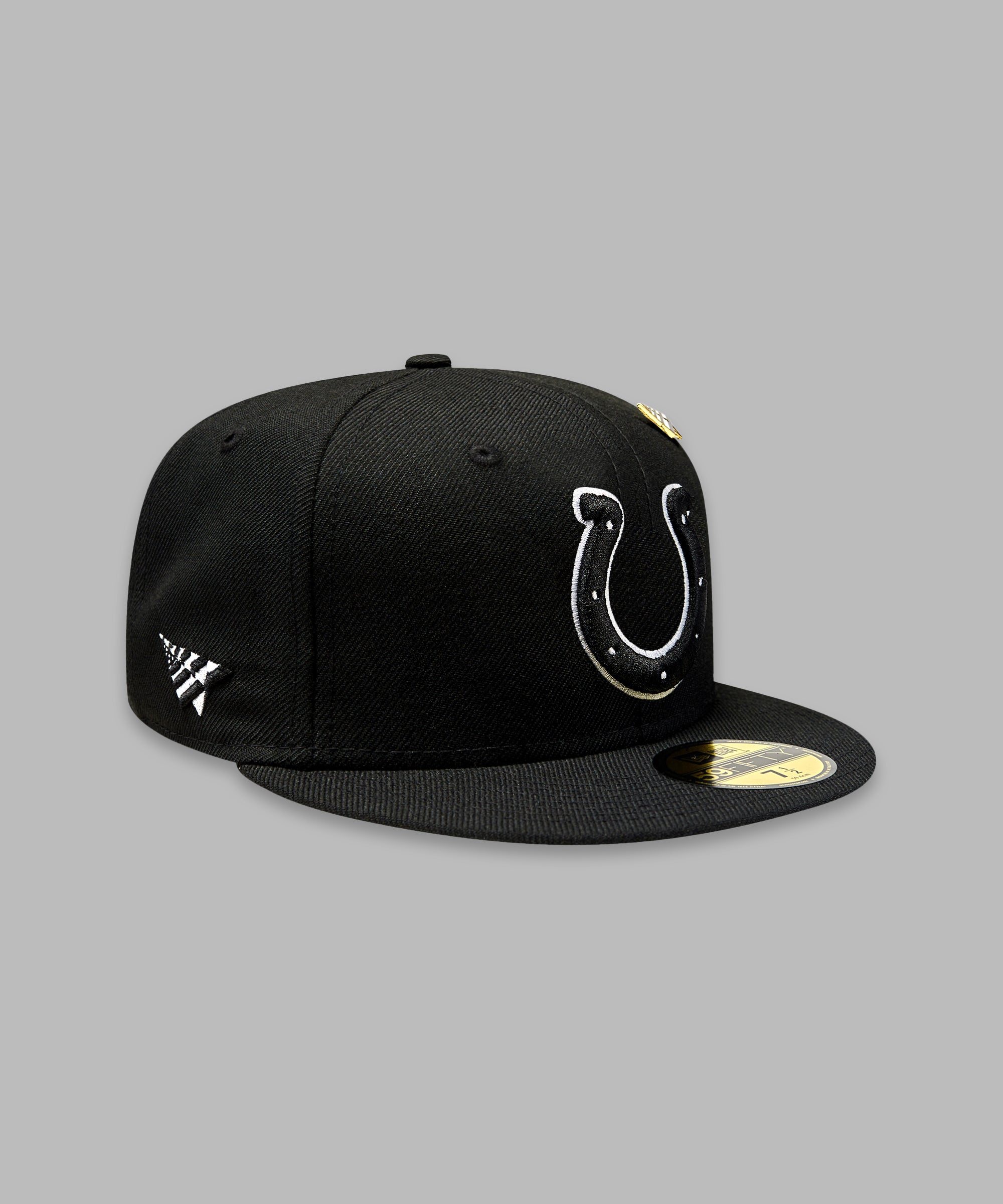 New Era Indianapolis Colts New Era Fitted 5950 Black White