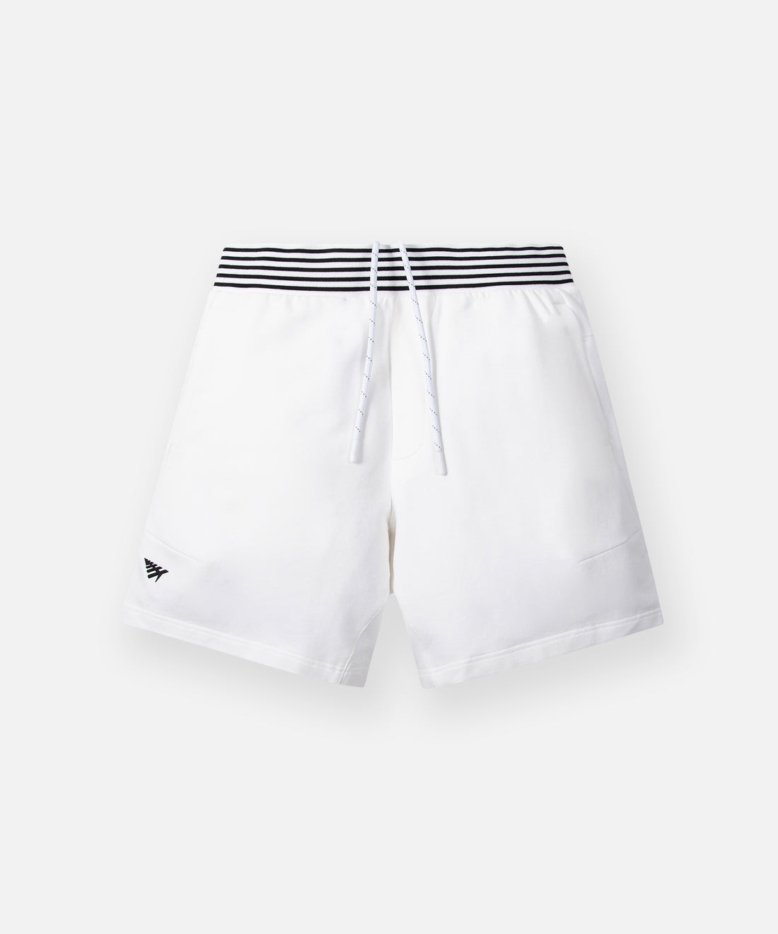 CUSTOM_ALT_TEXT: Paper Planes Gusset Short color White.