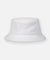 CUSTOM_ALT_TEXT: Paper Planes Jacquard Terry Cloth Bucket Hat color White.