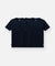 CUSTOM_ALT_TEXT: Paper Planes Essential 3-Pack Tee, color Midnight.